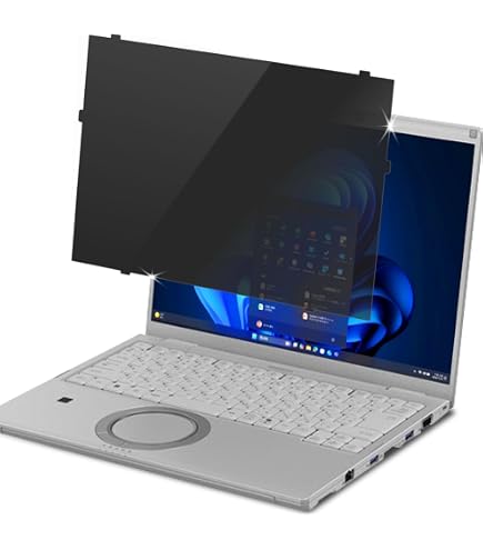 Amazon | はめ込み型 覗き見防止フィルター レッツノート CF-FV